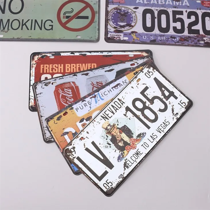 American Retro Nostalgic Metal Sign