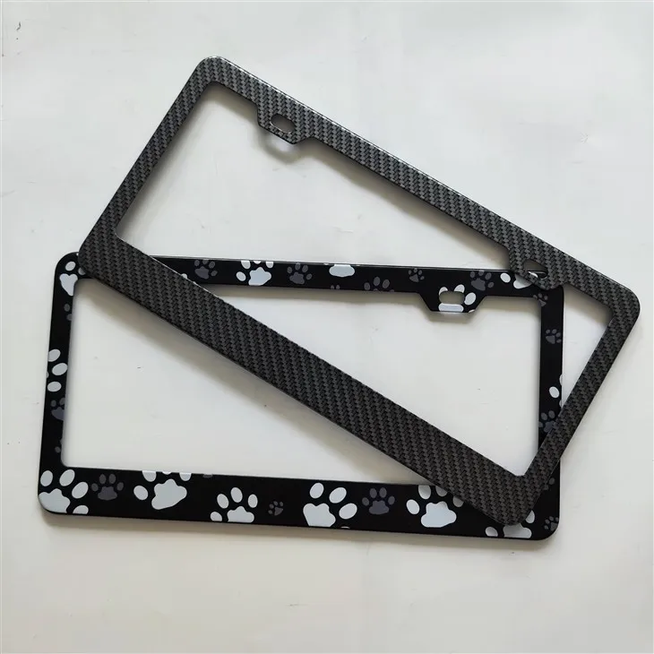 Custom Stainless Steel License Plate Frame