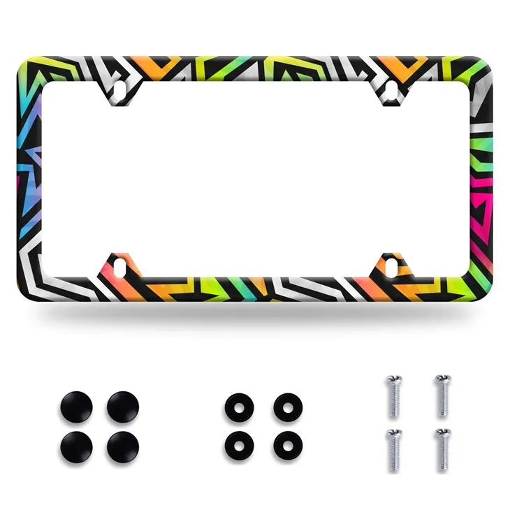 Fun Stainless Steel License Plate Holder