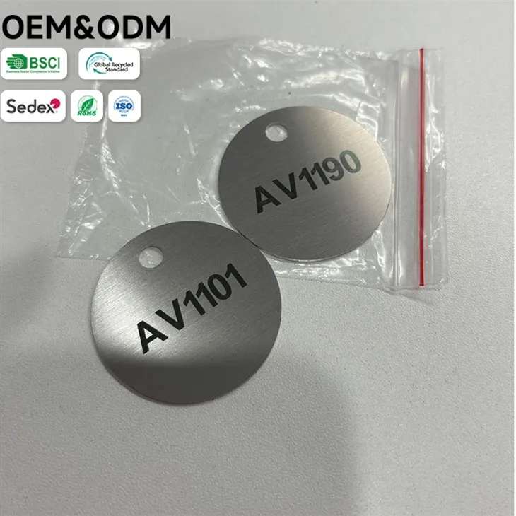 Stainless Steel Valve Tags