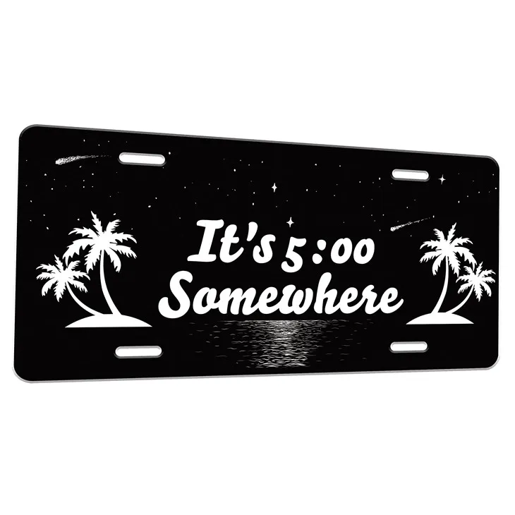 Manufacturer Direct Sales Custom License Plate Aluminum License Plate