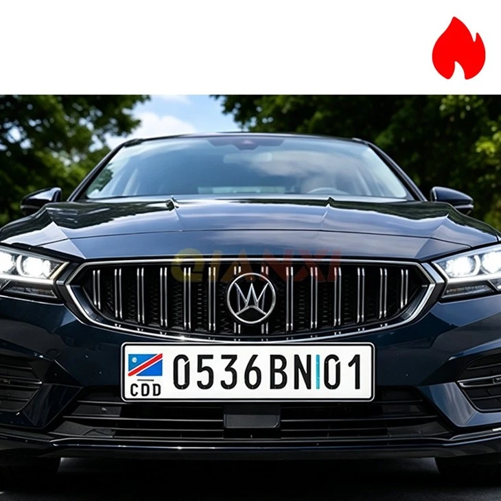 New Plastic Acrylic Congo Car Plate price