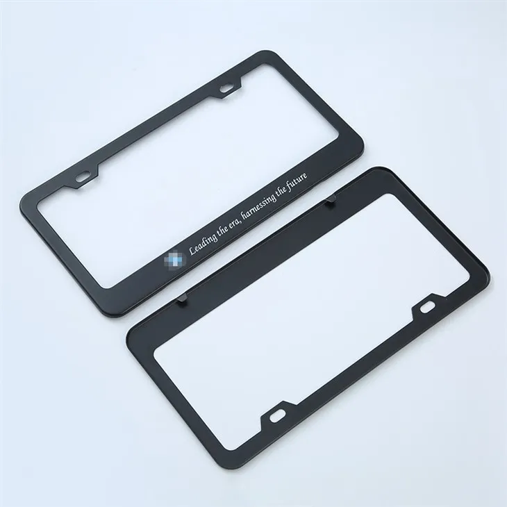 Printed LOGO Advertising Car License Plate Frame
