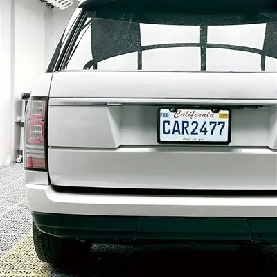 Decorative License Plate Custom Metal Car Tag Aluminum Auto Emblem Personalized Vehicle Accessory