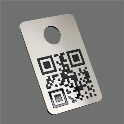 QR Code Plates For Pipe & Equipment